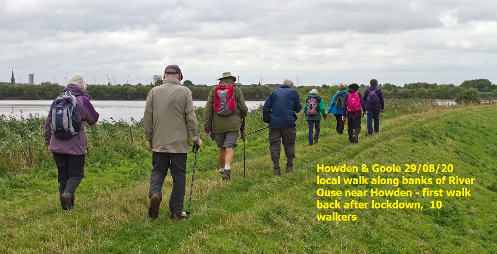 HG groupfirst walk after lockdown